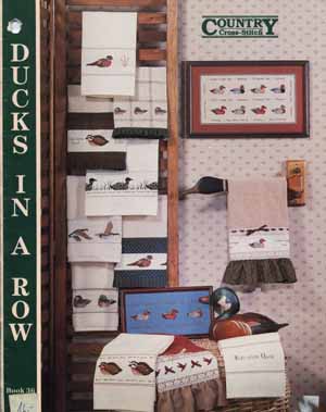 Ducks in a row Country Cross-Stitch Book 36